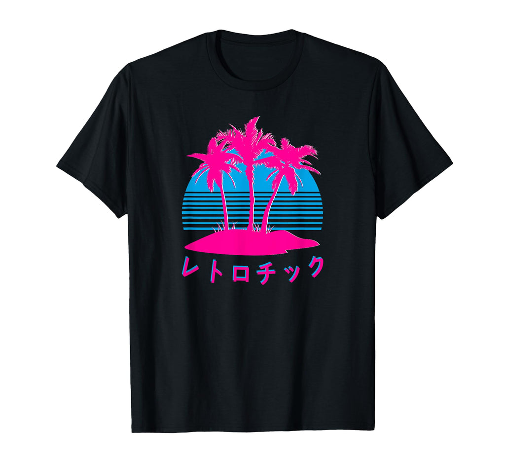 Vaporwave 80S 90S Aesthetics Synthwave T-Shirt - Graphic Print Unisex - T-Shirt, Sweatshirt, Hoodie