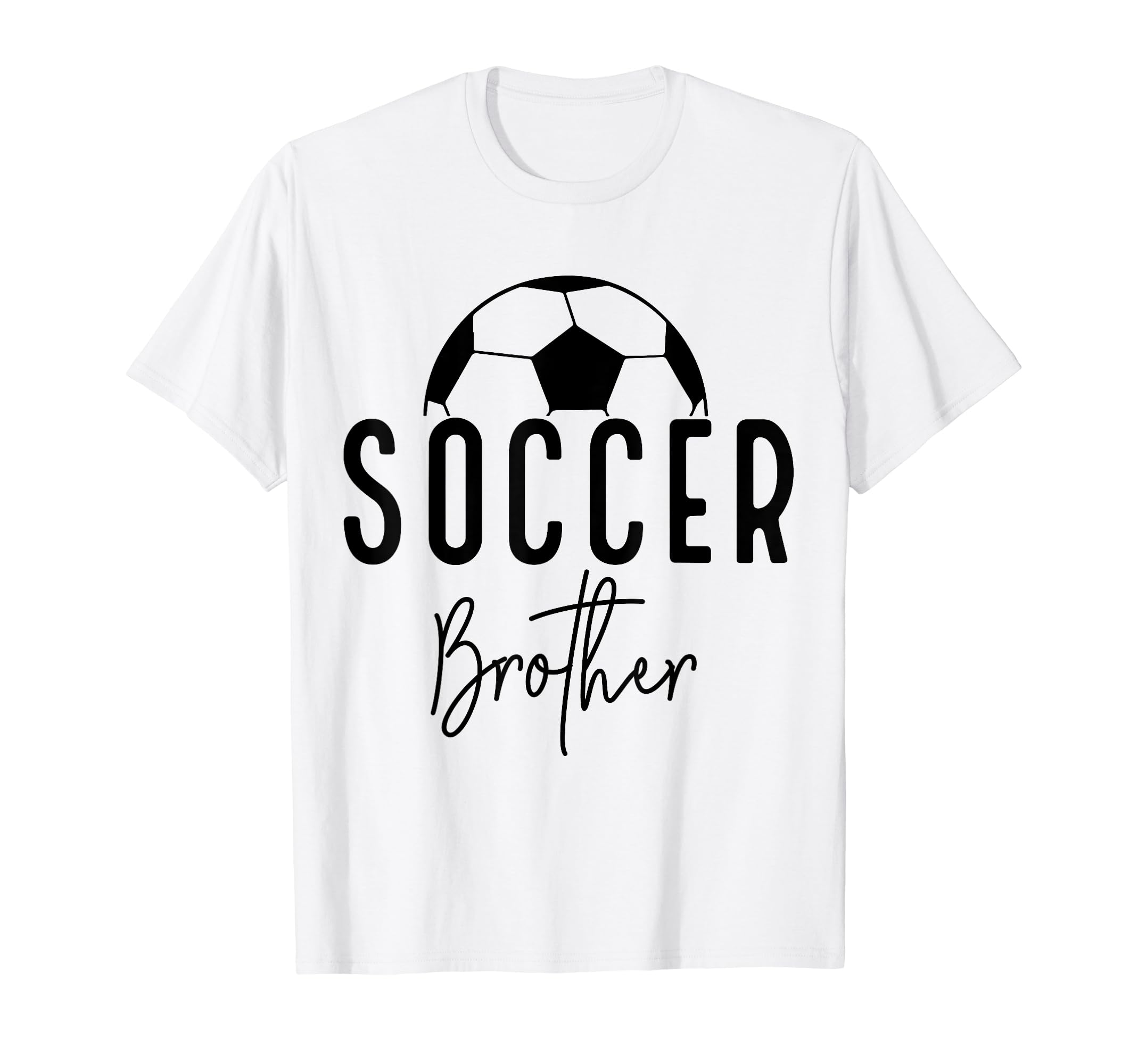 Soccer Brother Player Coach Fan Game T-Shirt - Custom Art Print Men Women - T-Shirt, Sweatshirt, Hoodie