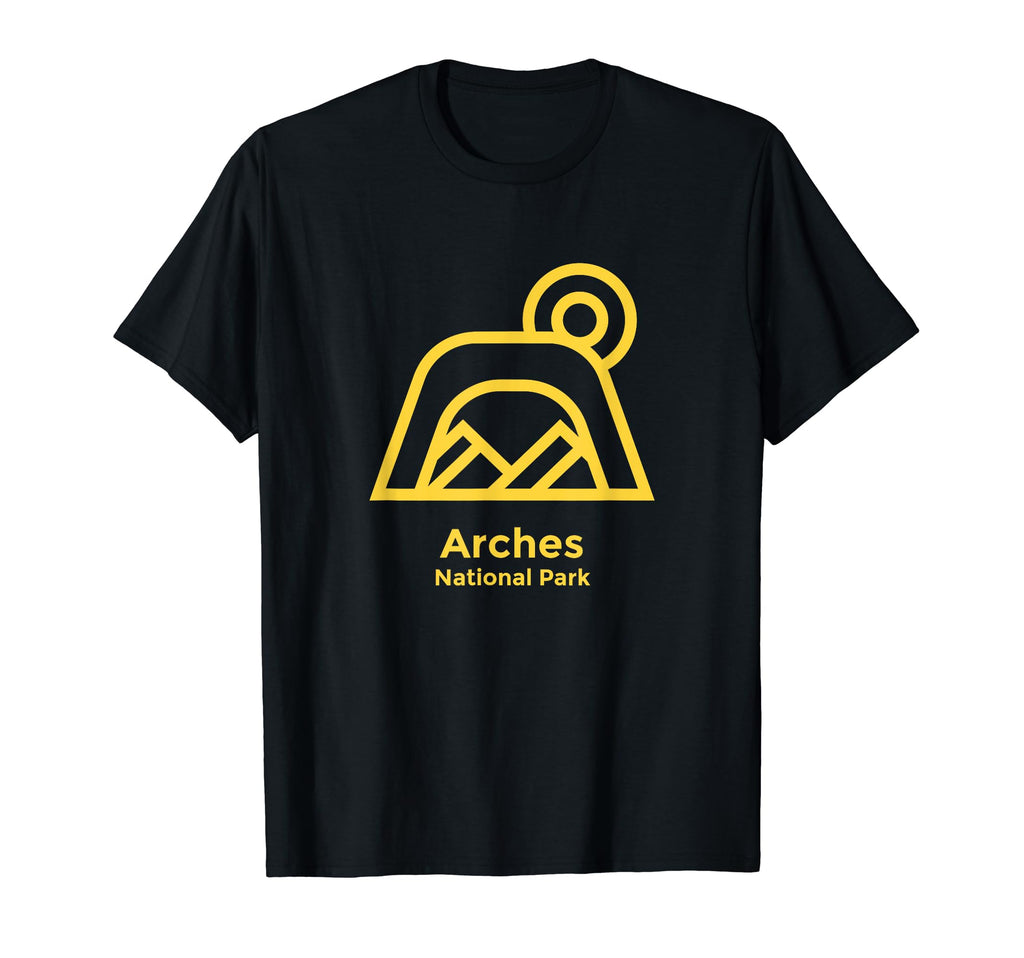 Arches National Park Utah Minimalist T-Shirt - Trendy Graphic Unisex - T-Shirt, Sweatshirt, Hoodie