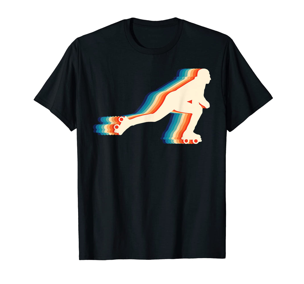 70S Roller Skates Disco T-Shirt - Fun Novelty Design Men Women - T-Shirt, Sweatshirt, Hoodie