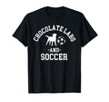 Chocolate Labs And Soccer Labrador Lab T-Shirt - Aesthetic Graphic Unisex - T-Shirt, Sweatshirt, Hoodie