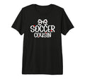 Soccer Cousin Coquette Soccer T-Shirt - Aesthetic Graphic for Adults - T-Shirt, Sweatshirt, Hoodie