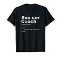 Soccer Coach Definition Sports T-Shirt - Minimalist Print for Adults - T-Shirt, Sweatshirt, Hoodie