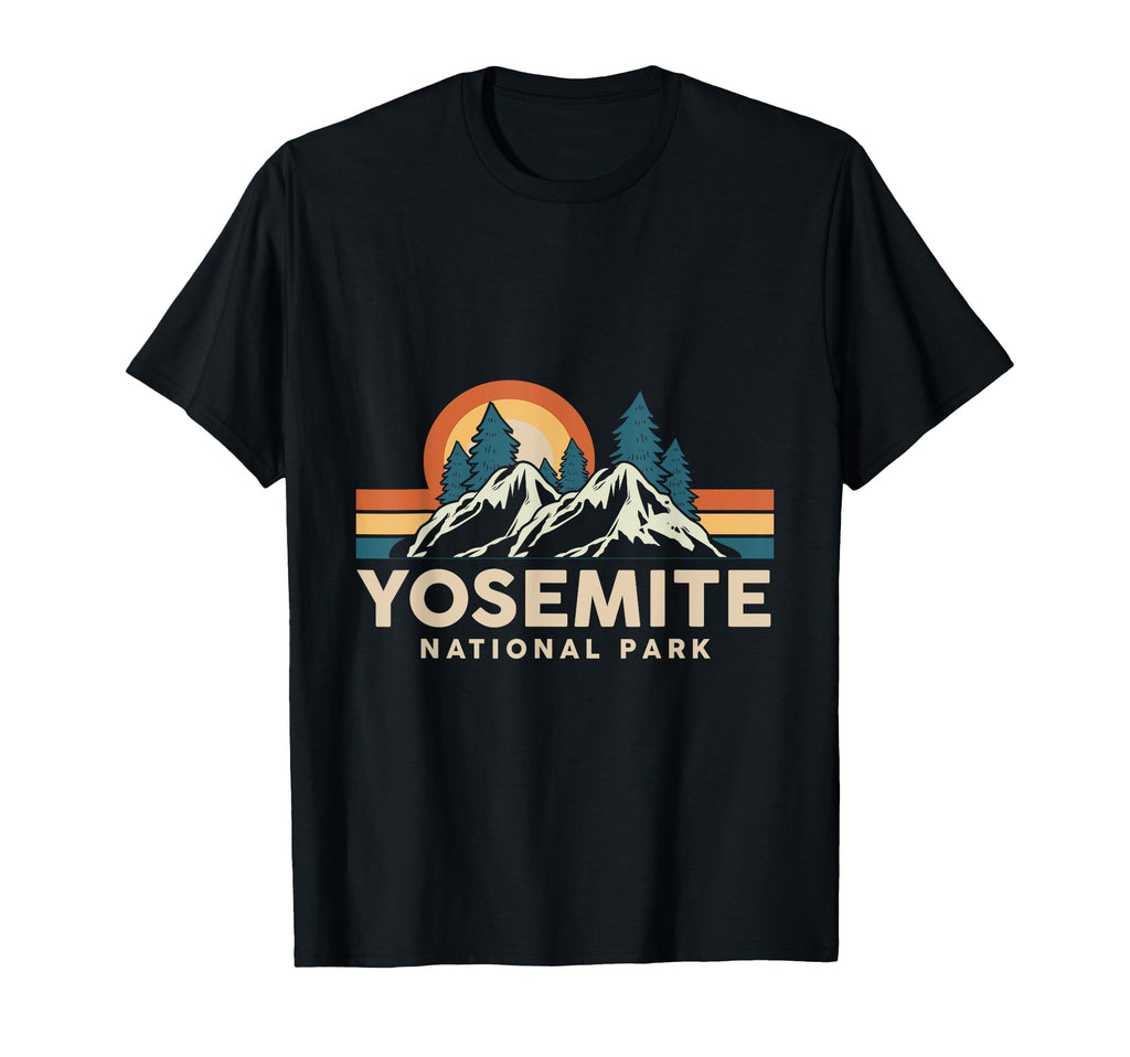 Yosemite National Park Souvenir Outdoors T-Shirt - Custom Art Print Unisex - T-Shirt, Sweatshirt, Hoodie