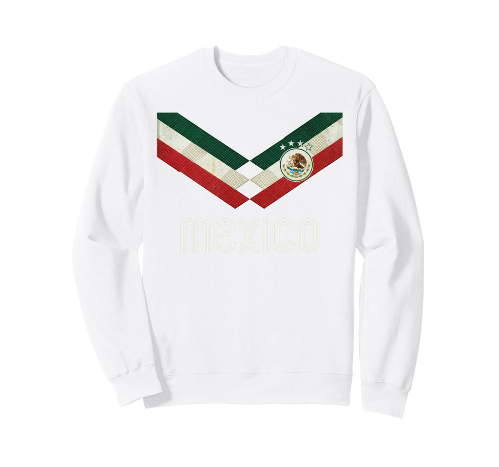 Mexico Flag Mexican Hispanic Pride Sweatshirt - Novelty Apparel Unisex - T-Shirt, Sweatshirt, Hoodie