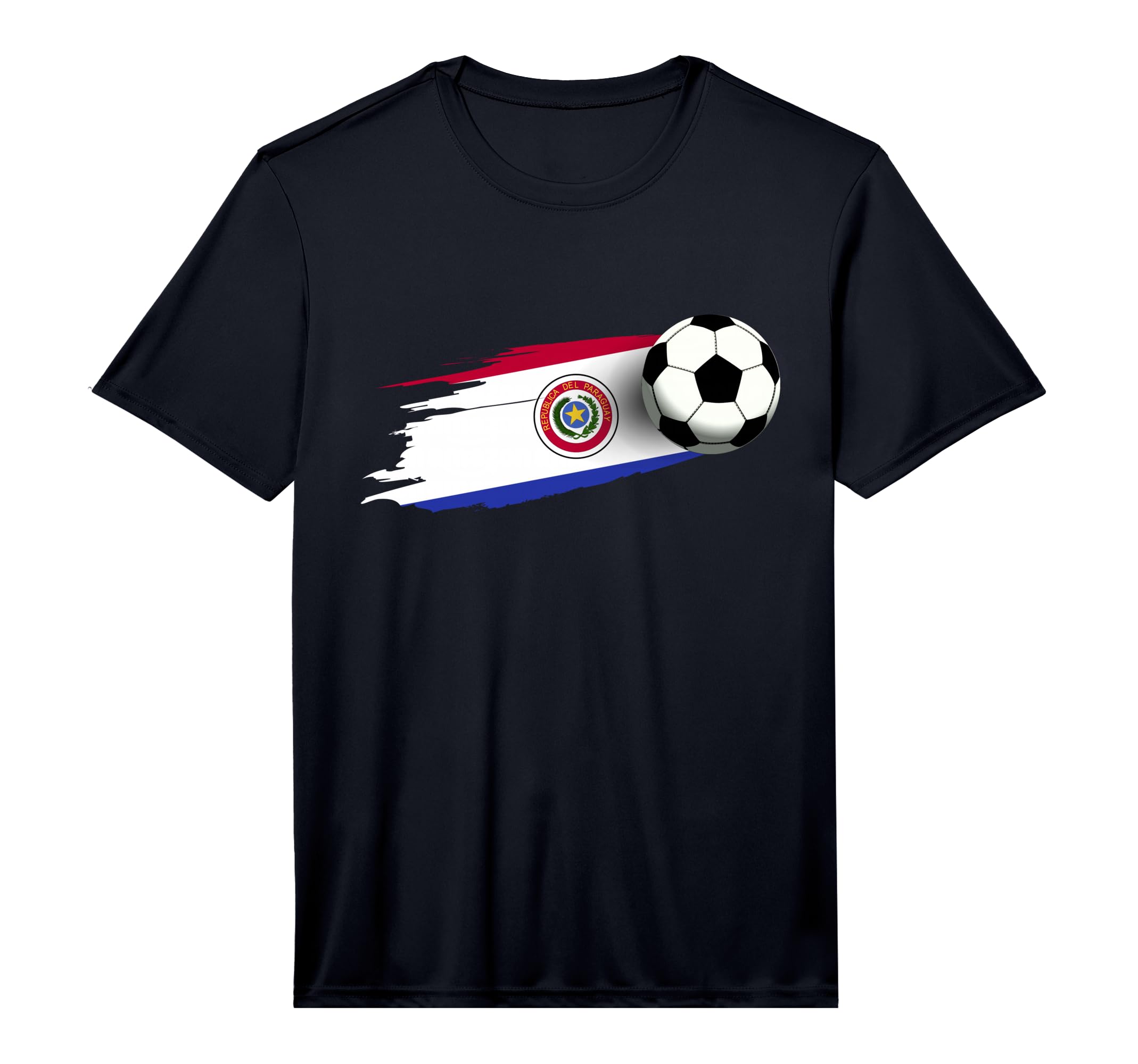 Mens Paraguay Flag Paraguayan Soccer Flag T-Shirt - Novelty Apparel Unisex - T-Shirt, Sweatshirt, Hoodie