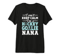 Im Hockey Goalie Nana Ice Hockey T-Shirt - Minimalist Print for Adults - T-Shirt, Sweatshirt, Hoodie