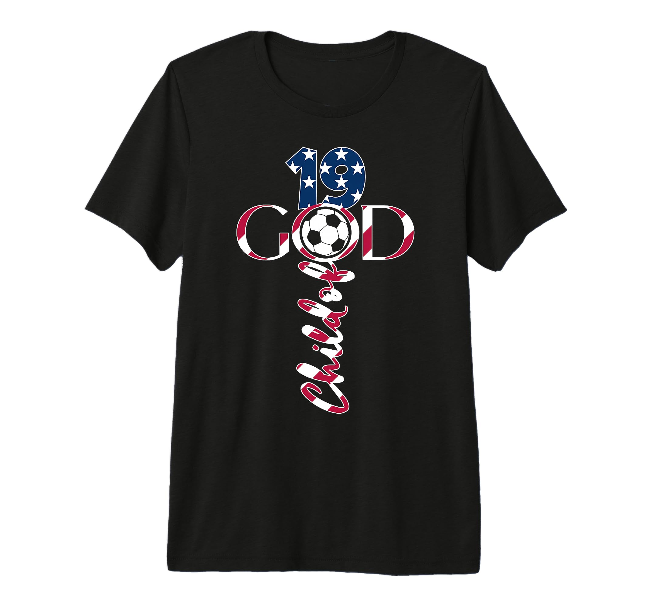 Jesus 19 Years Child God Soccer T-Shirt - Fun Novelty Design Men Women - T-Shirt, Sweatshirt, Hoodie