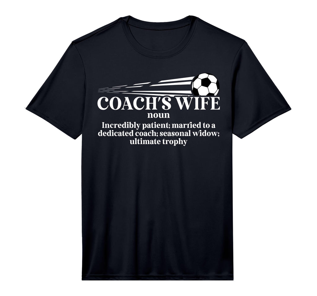 Mens Soccer Coachs Wife Definition T-Shirt - Custom Art Print Men Women - T-Shirt, Sweatshirt, Hoodie