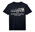 Mens Soccer Coachs Wife Definition T-Shirt - Custom Art Print Men Women - T-Shirt, Sweatshirt, Hoodie