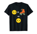Roller Skates Skating Rolling Skater 70S T-Shirt - Trendy Graphic Unisex - T-Shirt, Sweatshirt, Hoodie