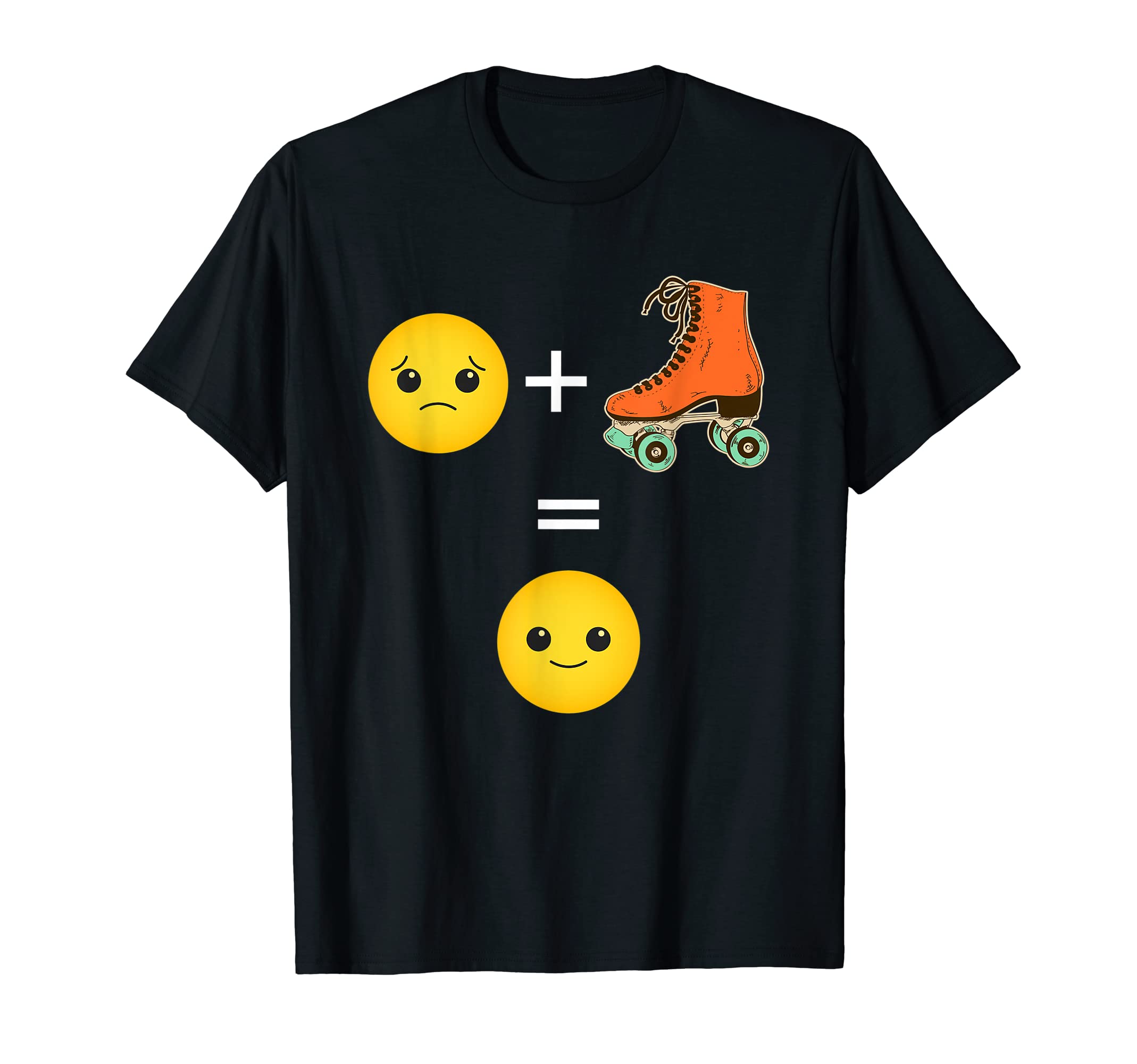 Roller Skates Skating Rolling Skater 70S T-Shirt - Trendy Graphic Unisex - T-Shirt, Sweatshirt, Hoodie
