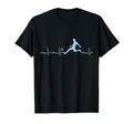 Soccer Heartbeat Football Player T-Shirt - Fun Novelty Design for Adults - T-Shirt, Sweatshirt, Hoodie