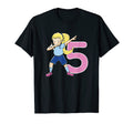 Soccer Im 5 Years Childs Birthday T-Shirt - Aesthetic Graphic Men Women - T-Shirt, Sweatshirt, Hoodie