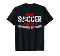 Soccer Sister Supportive Sister T-Shirt - Minimalist Print Men Women - T-Shirt, Sweatshirt, Hoodie