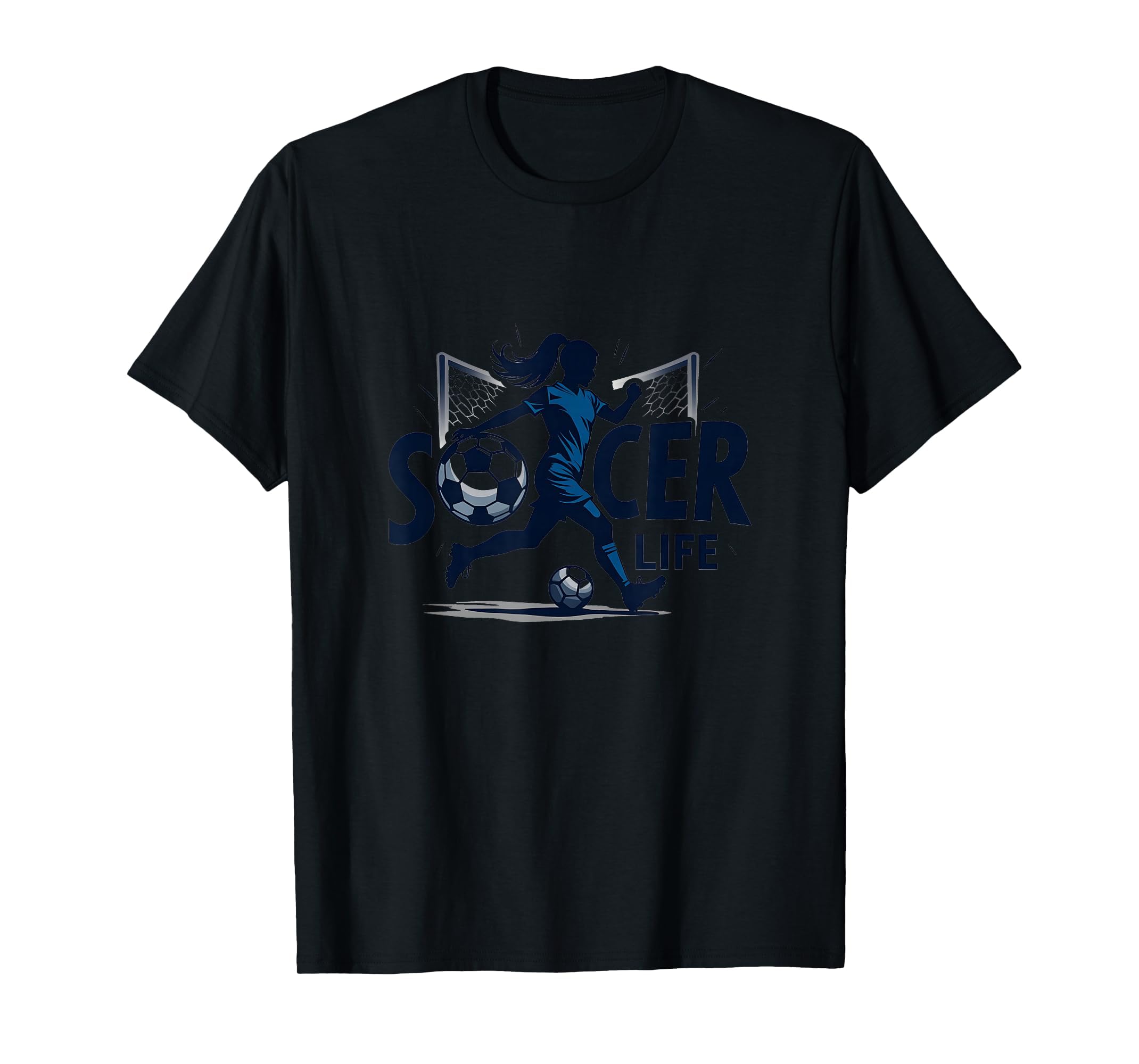 Soccer Is Life Womens Passion T-Shirt - Casual Everyday Wear Unisex - T-Shirt, Sweatshirt, Hoodie