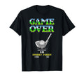 Game Over Golf Pixel Arcade Gamer T-Shirt - Novelty Apparel Unisex - T-Shirt, Sweatshirt, Hoodie
