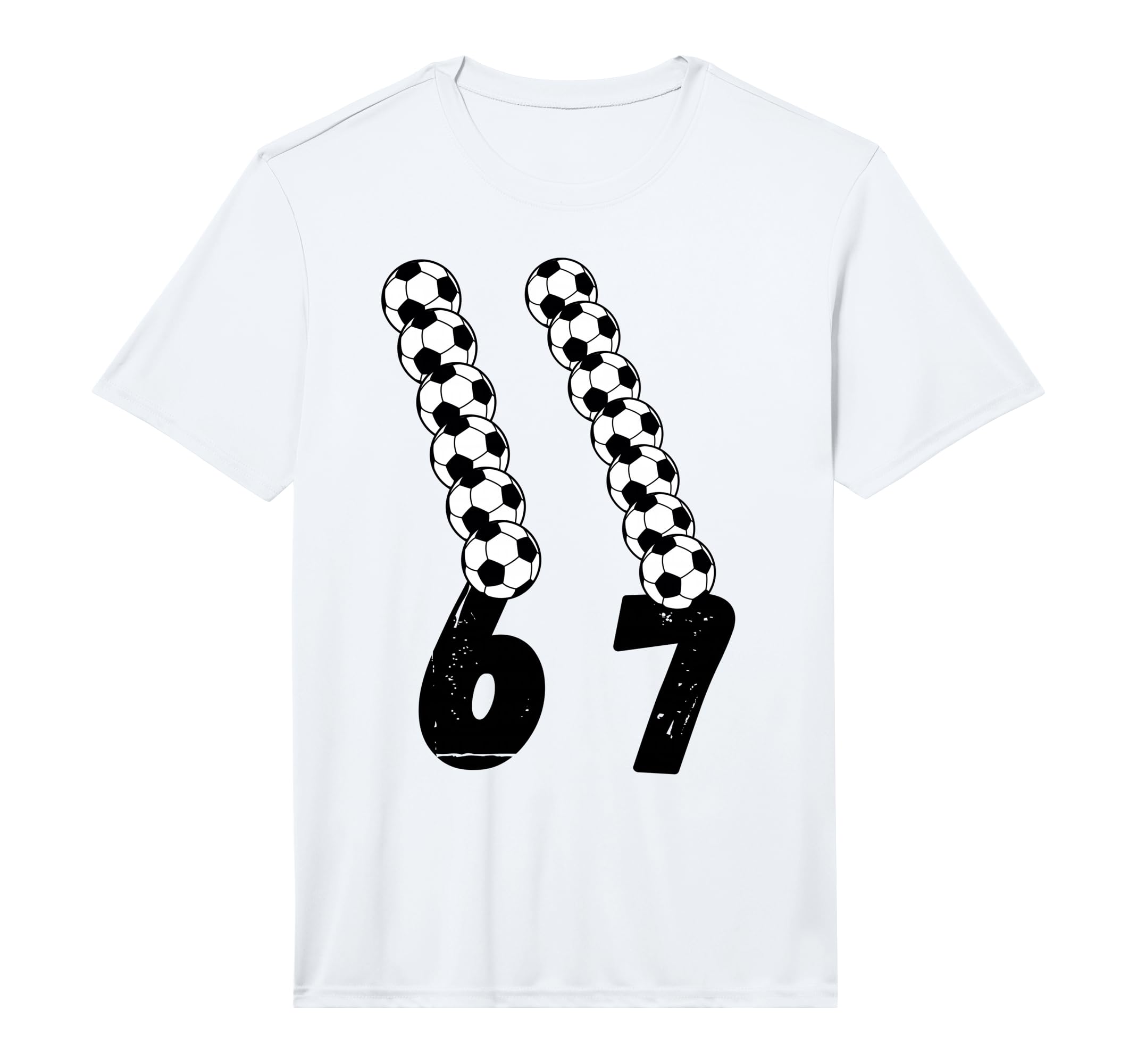 Funny 67 Soccer Lover 6 7 Meme T-Shirt - Casual Everyday Wear Men Women - T-Shirt, Sweatshirt, Hoodie