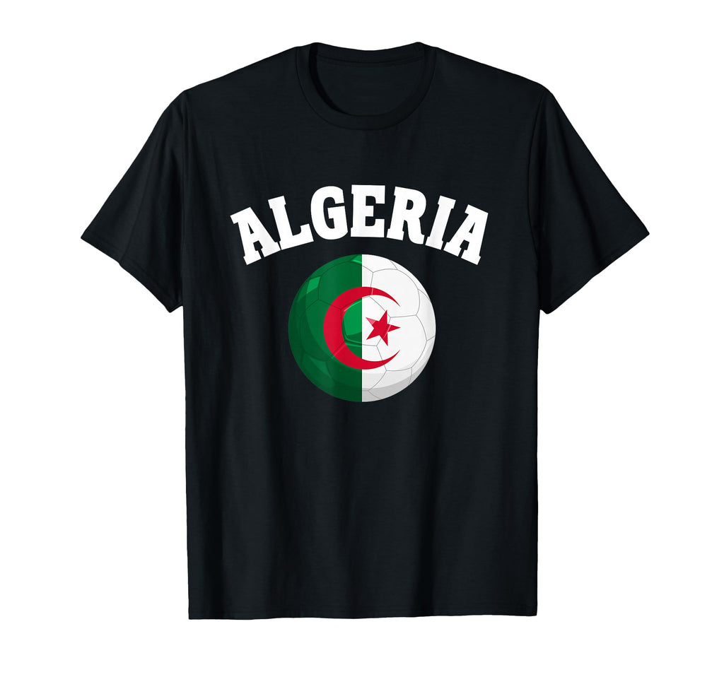 Algeria Soccer T-Shirt - Custom Art Print Men Women - T-Shirt, Sweatshirt, Hoodie