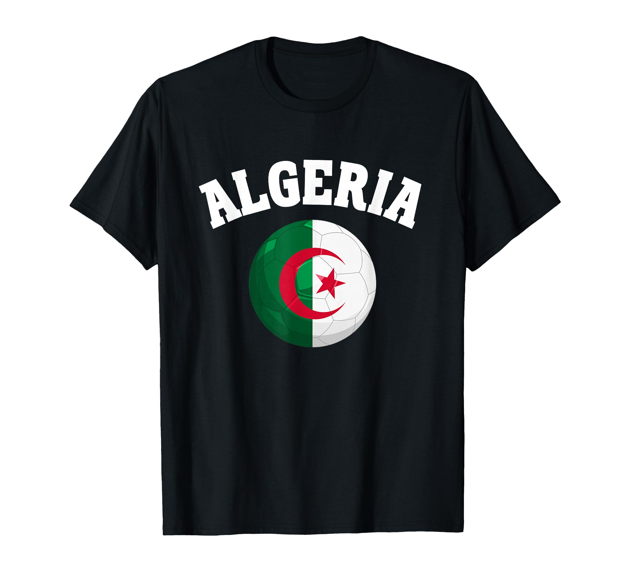 Algeria Soccer T-Shirt - Custom Art Print Men Women - T-Shirt, Sweatshirt, Hoodie