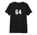 Number 64 80S 90S Soccer Team Jersey T-Shirt - Aesthetic Graphic Men Women - T-Shirt, Sweatshirt, Hoodie