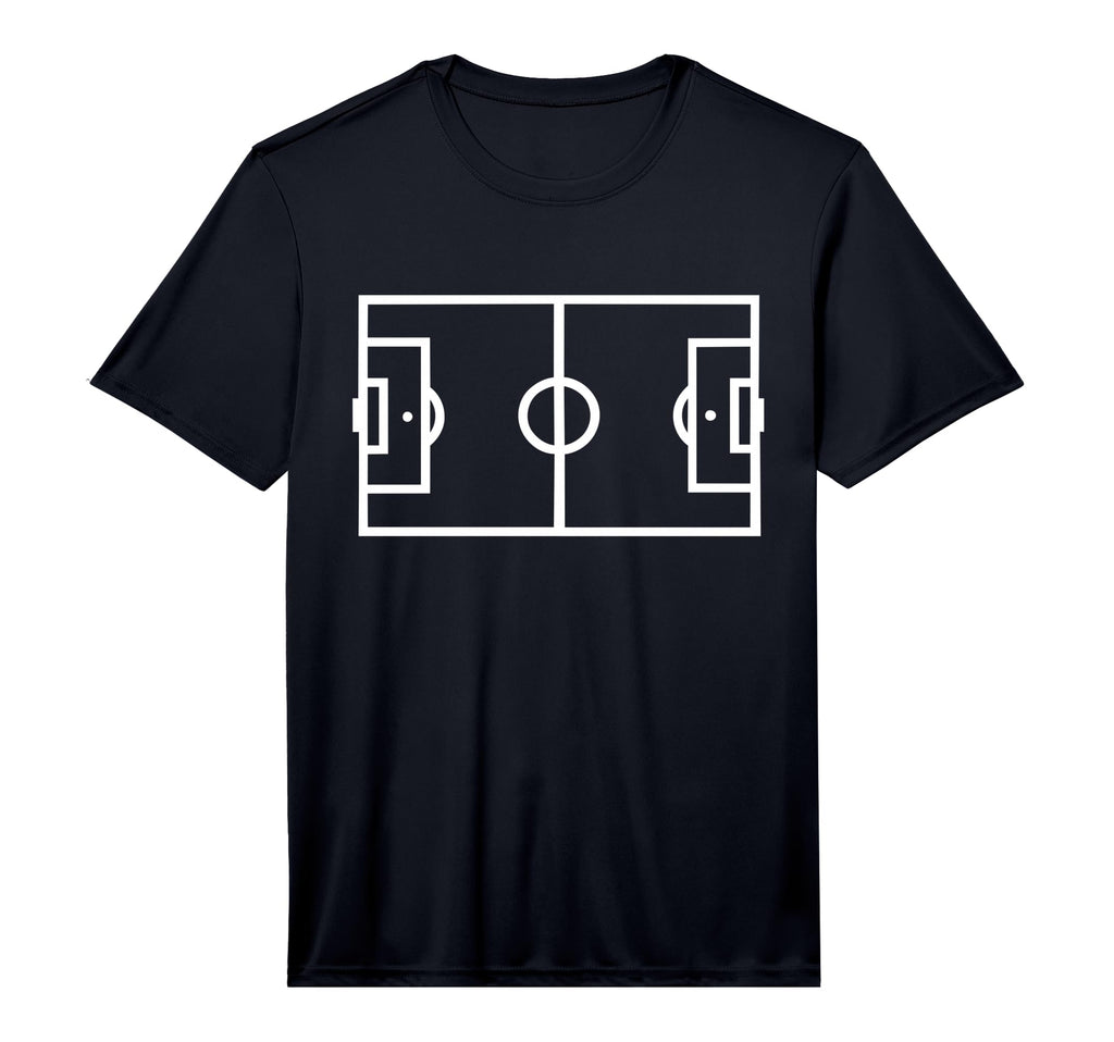 Soccer Field Performance T-Shirt - Aesthetic Graphic Unisex - T-Shirt, Sweatshirt, Hoodie