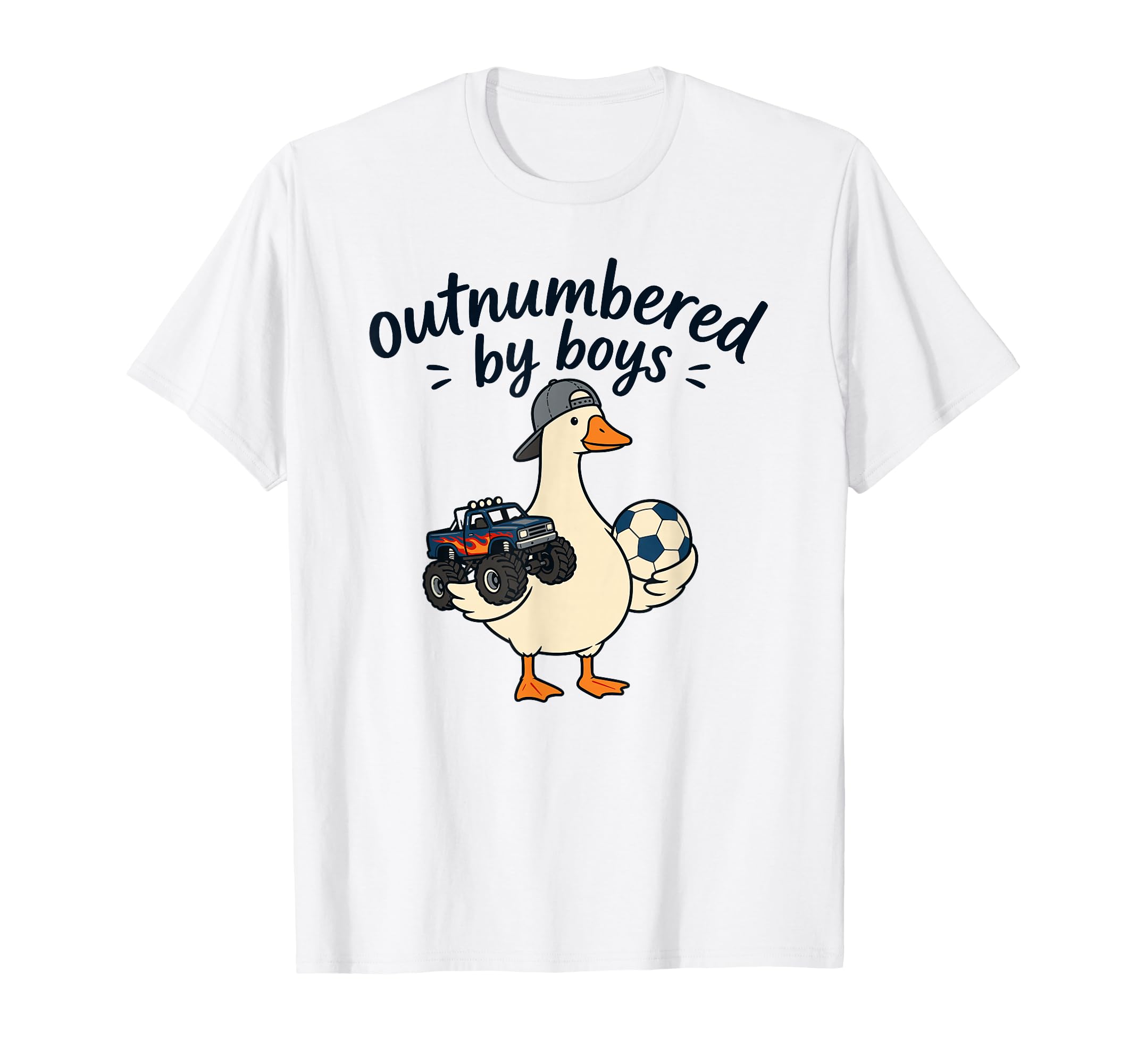 Funny Mom Silly Goose Outnumbered T-Shirt - Streetwear Style for Adults - T-Shirt, Sweatshirt, Hoodie