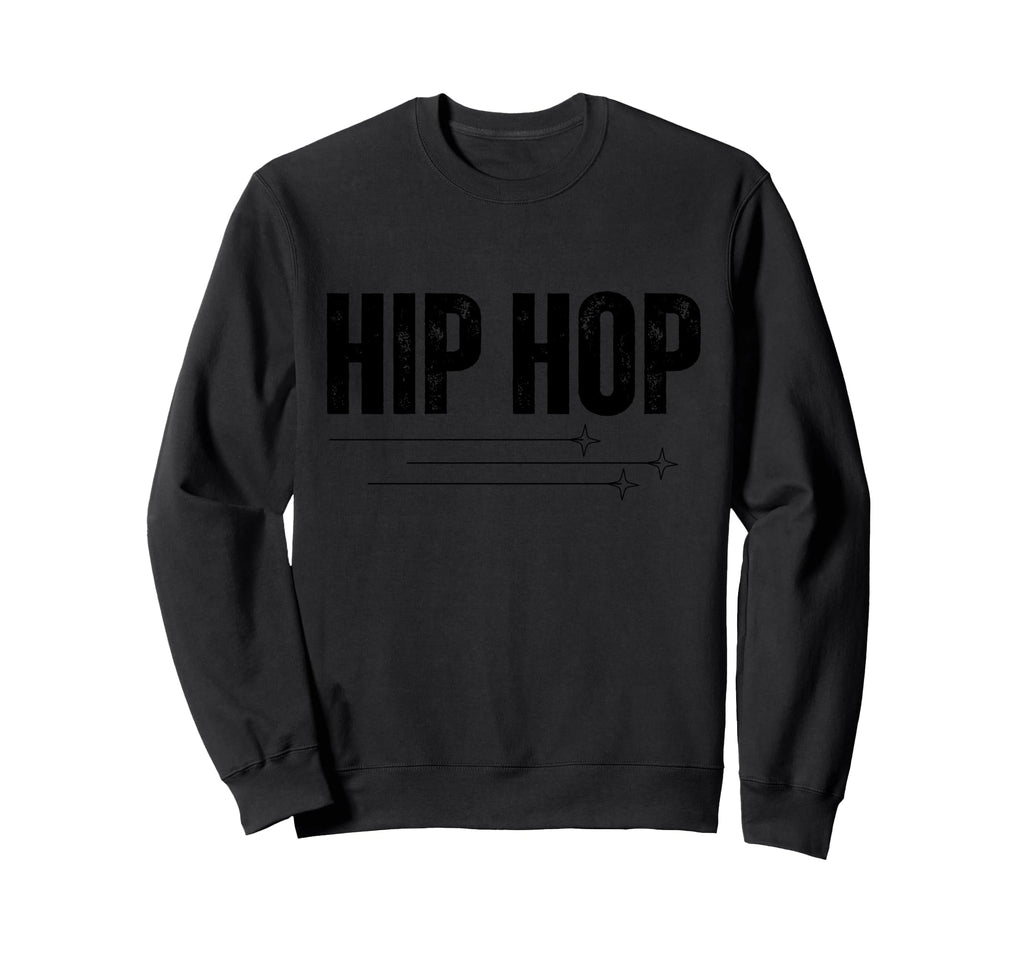 Vibe Hip Hop Old School Beats Sweatshirt - Minimalist Print Unisex - T-Shirt, Sweatshirt, Hoodie