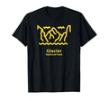 Glacier National Park Montana Minimalist T-Shirt - Trendy Graphic Men Women - T-Shirt, Sweatshirt, Hoodie