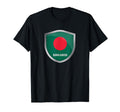 Bangladesh Flag Badge Soccer Fans T-Shirt - Fun Novelty Design Unisex - T-Shirt, Sweatshirt, Hoodie