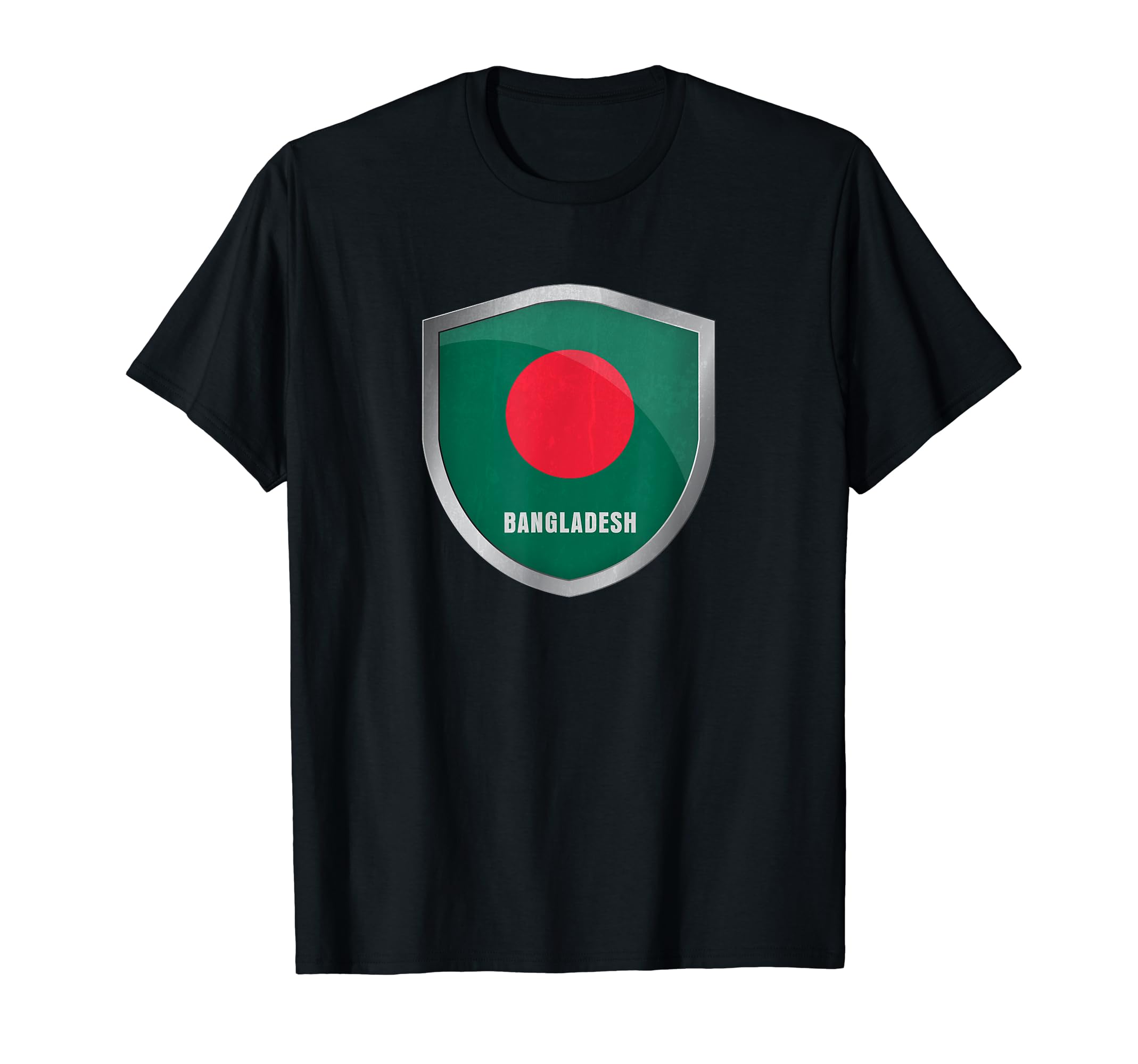 Bangladesh Flag Badge Soccer Fans T-Shirt - Fun Novelty Design Unisex - T-Shirt, Sweatshirt, Hoodie