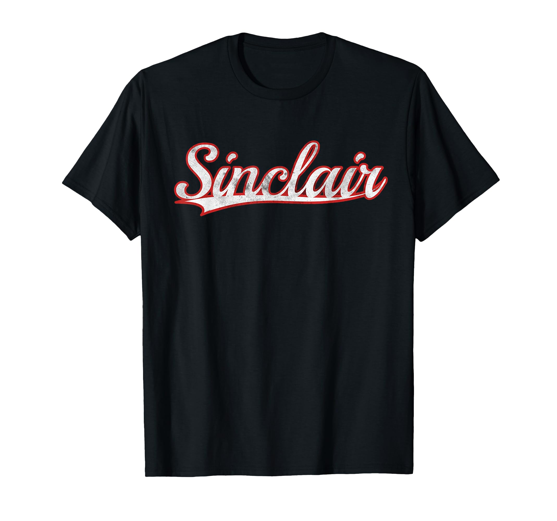 Sinclair Ohio Varsity Distressed T-Shirt - Fun Novelty Design Unisex - T-Shirt, Sweatshirt, Hoodie