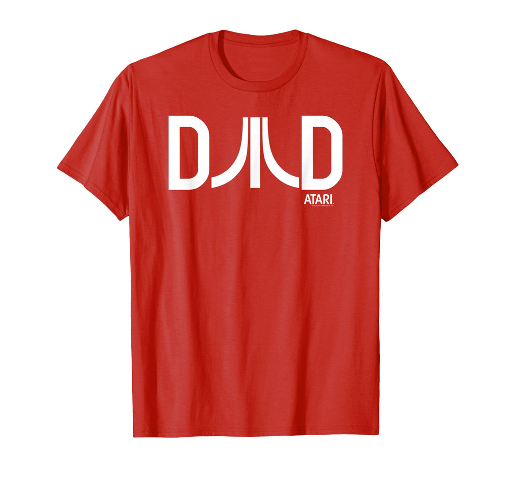 Atari Dad Logo Fathers Day Video Game T-Shirt - Minimalist Print for Adults - T-Shirt, Sweatshirt, Hoodie