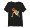 Womens Roller Skating Tri Blend T-Shirt - Casual Everyday Wear Unisex - T-Shirt, Sweatshirt, Hoodie
