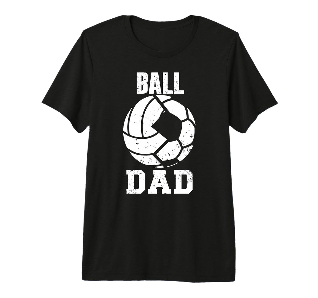 Mens Ball Dad Funny Volleyball T-Shirt - Fun Novelty Design for Adults - T-Shirt, Sweatshirt, Hoodie