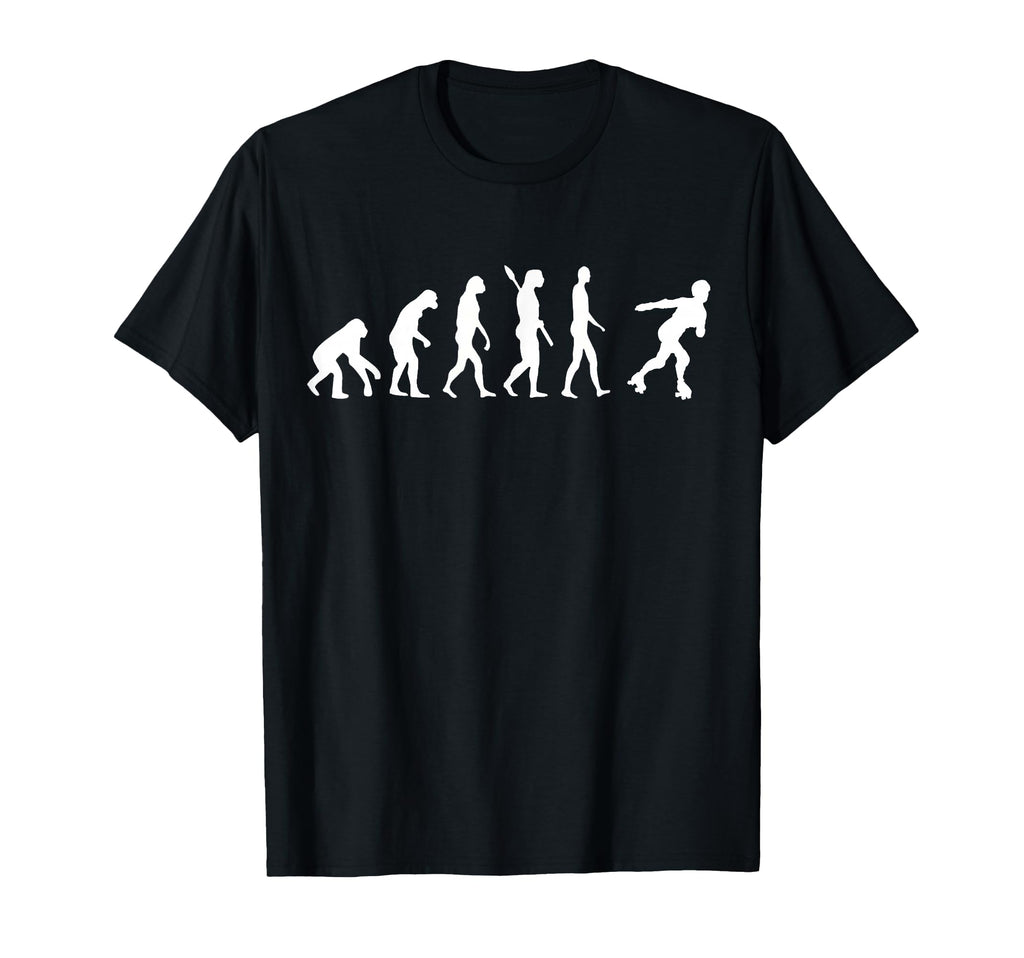 Roller Skates Rider Evolution T-Shirt - Aesthetic Graphic for Adults - T-Shirt, Sweatshirt, Hoodie