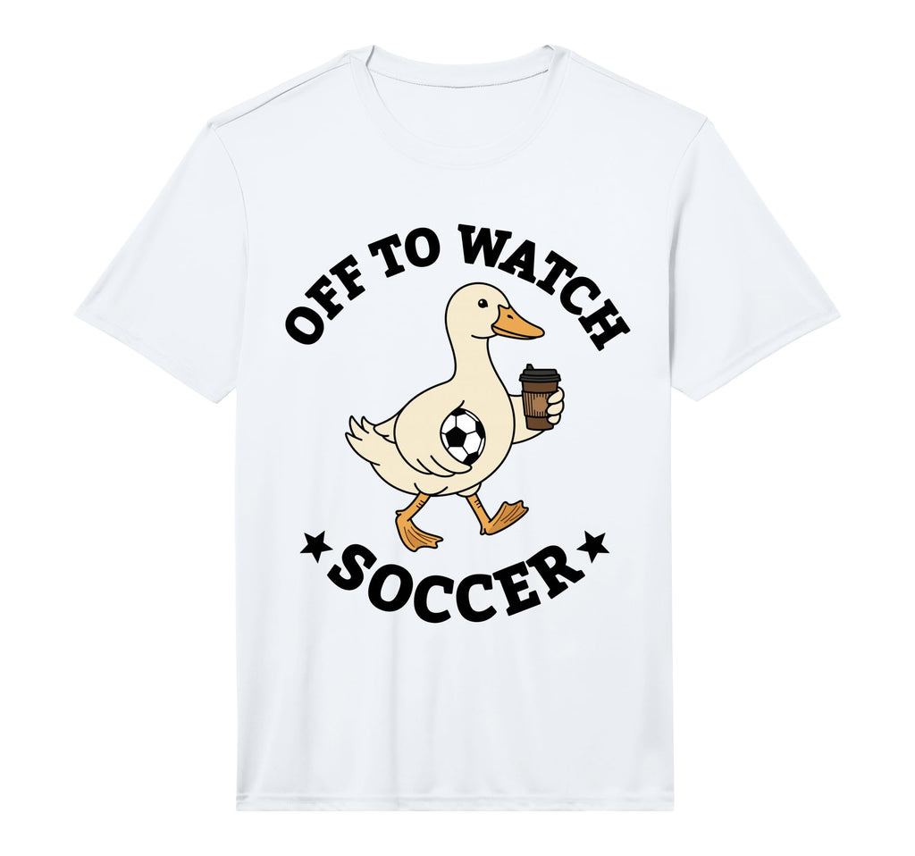 Mens Off To Watch Soccer Mom Funny T-Shirt - Streetwear Style for Adults - T-Shirt, Sweatshirt, Hoodie
