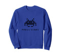 Press Start Arcade Retrogame Sweatshirt - Fun Novelty Design Men Women - T-Shirt, Sweatshirt, Hoodie