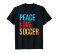 Football Peace Love Soccer T-Shirt - Trendy Graphic Men Women - T-Shirt, Sweatshirt, Hoodie