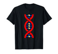 Volleyball Dna Soccer Sport Lover T-Shirt - Custom Art Print Unisex - T-Shirt, Sweatshirt, Hoodie