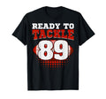 Football 89Th Birthday Player T-Shirt - Casual Everyday Wear Men Women - T-Shirt, Sweatshirt, Hoodie