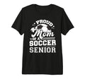 Proud Mom Soccer Senior 2026 T-Shirt - Minimalist Print for Adults - T-Shirt, Sweatshirt, Hoodie