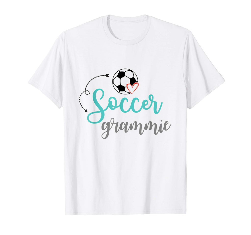 Soccer Grammie Soccer Ball Heart T-Shirt - Unique Graphic Unisex - T-Shirt, Sweatshirt, Hoodie