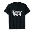 Heart Soccer Team Mom T-Shirt - Novelty Apparel for Adults - T-Shirt, Sweatshirt, Hoodie