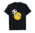 Soccer Emoticon Face Funny Coach T-Shirt - Unique Graphic for Adults - T-Shirt, Sweatshirt, Hoodie