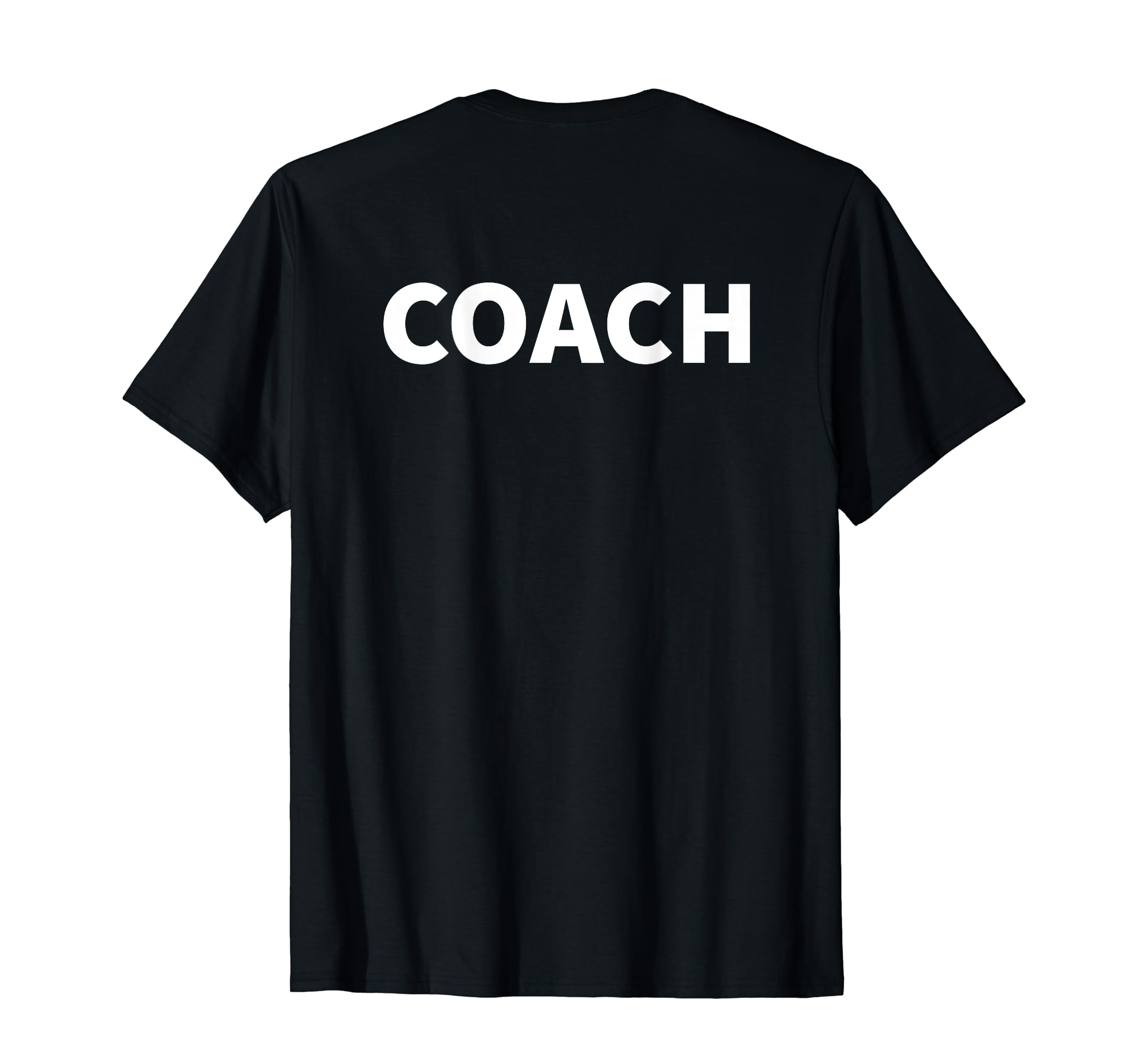 Soccer Coach Team Back Sports Coaching T-Shirt - Unique Graphic Unisex - T-Shirt, Sweatshirt, Hoodie