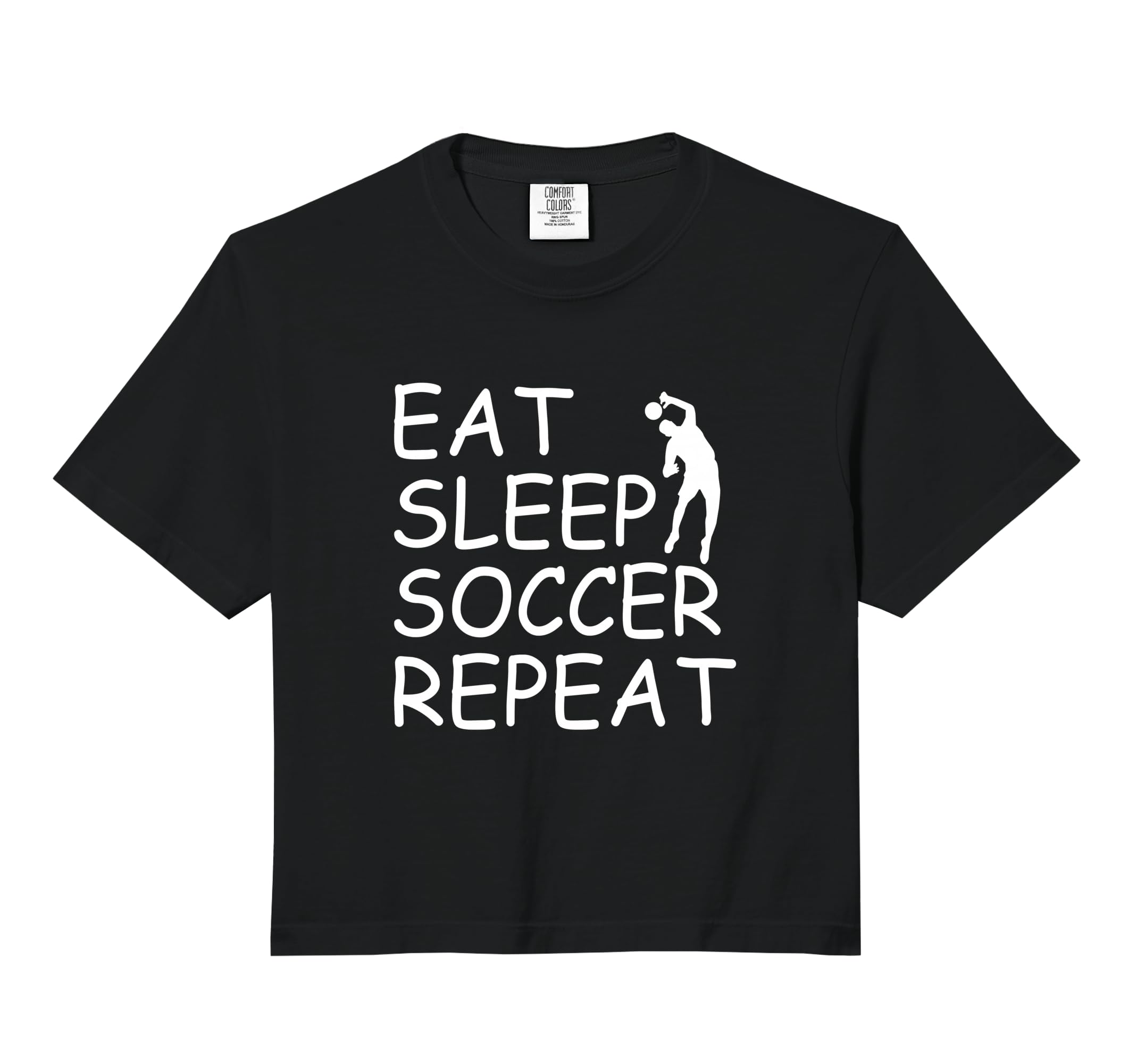 Eat Sleep Soccer Repeat Soccer Player T-Shirt - Novelty Apparel Men Women - T-Shirt, Sweatshirt, Hoodie