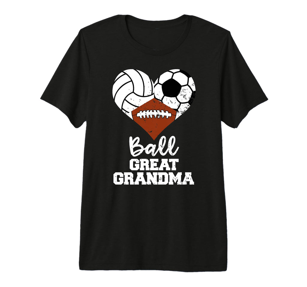 Ball Great Grandma Heart Volleyball T-Shirt - Aesthetic Graphic for Adults - T-Shirt, Sweatshirt, Hoodie