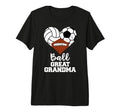 Ball Great Grandma Heart Volleyball T-Shirt - Aesthetic Graphic for Adults - T-Shirt, Sweatshirt, Hoodie
