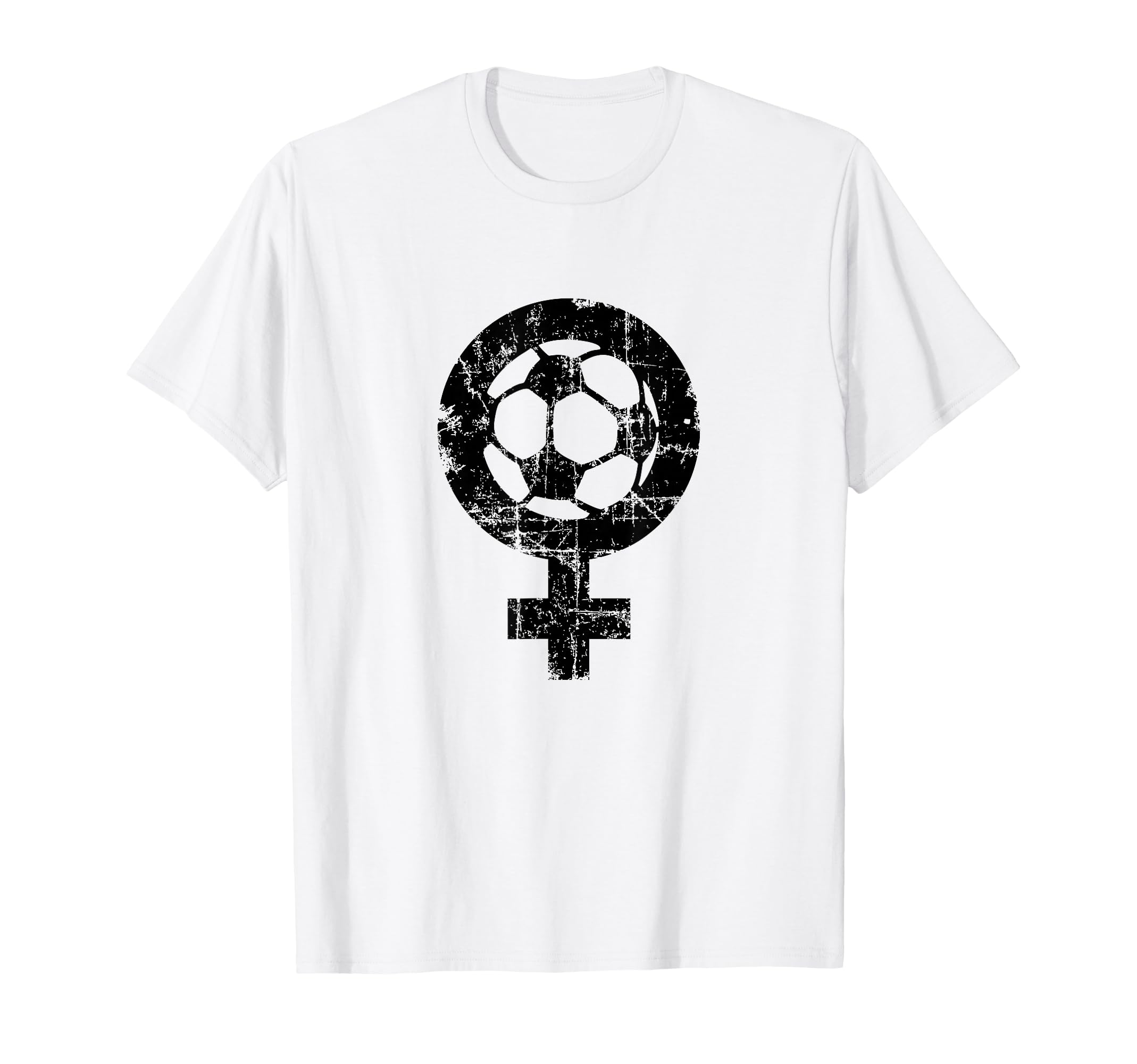 Female Soccer Black Womens Soccer T-Shirt - Casual Everyday Wear Unisex - T-Shirt, Sweatshirt, Hoodie